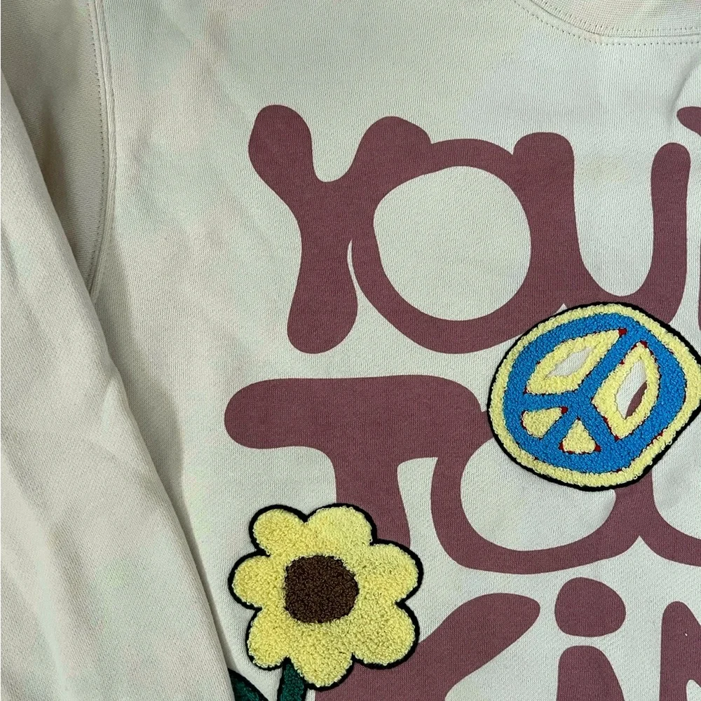 PacSun patchwork Sweatshirt - Picture 2 of 5